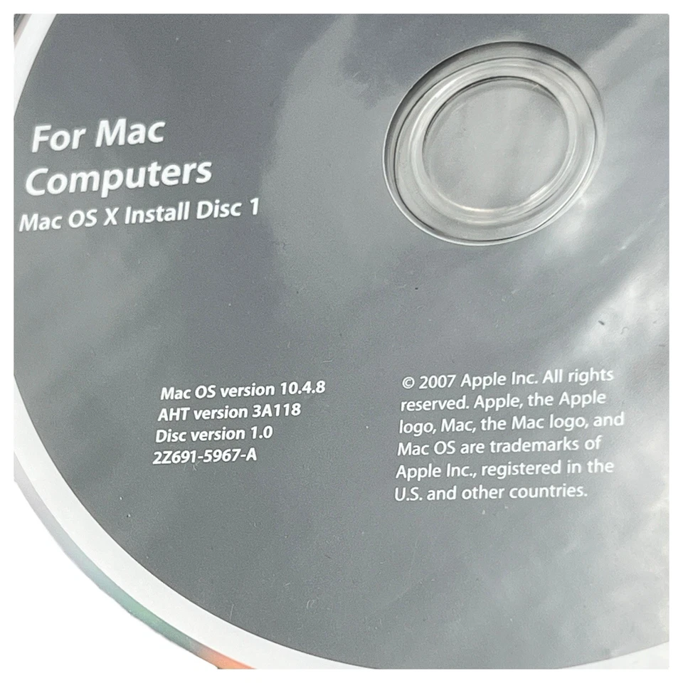 Apple iMac A1207 20" Intel Core 2 Duo 2.16GHz 1GB Ram 250GB HDD - OS X CD 10.4.8 - Image 4 of 4