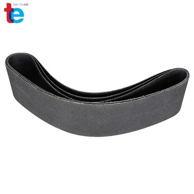 3 Pack 4 Inch X 36 Inch 80 Grit Premium Silicon Carbide Sanding Belts US New