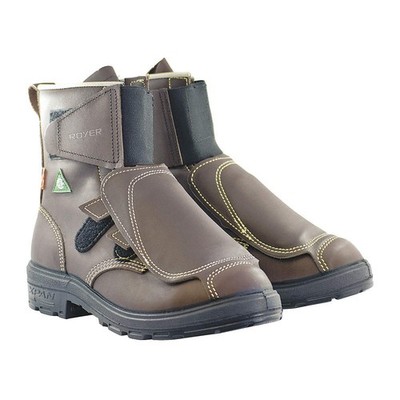 ROYER 1-2161XPA-080 8-Inch Work Boot,M,8,Brown,PR 35YY35
