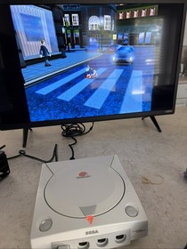 Sega Dreamcast Console Gaming System White HKT-3020 Tested Working