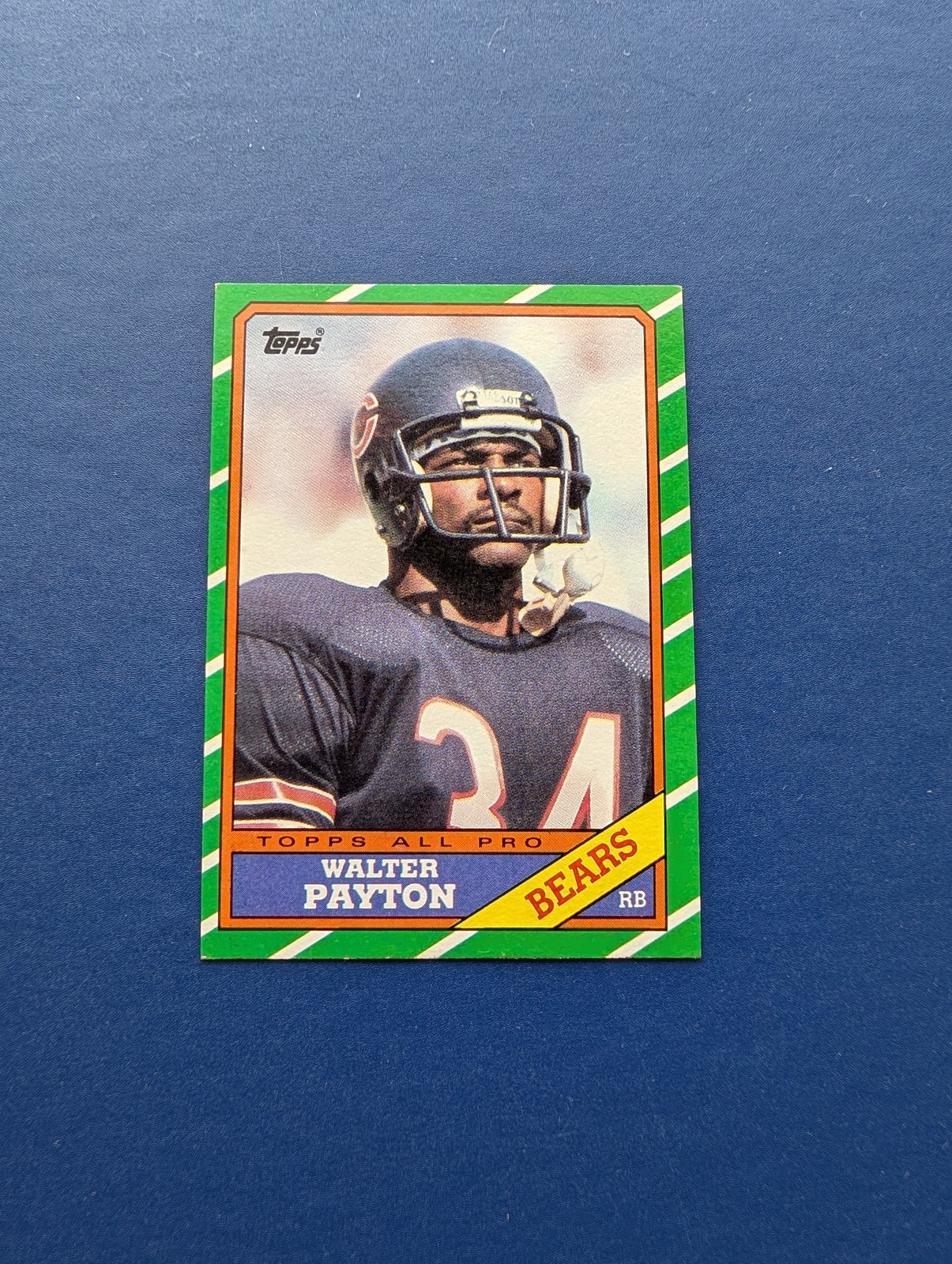 1986 Topps – Walter Payton #11 – NM