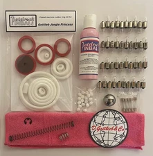 1977 Gottlieb Jungle Princess Pinball Machine Maintenance Tune Up Kit