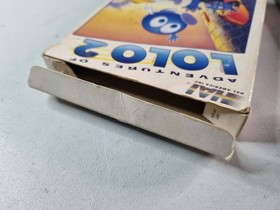 Adventures of Lolo 2 (Nintendo NES, 1990) w/ Box Cart