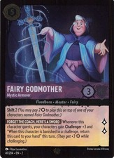 fairy godmother lorcana card - Whispers in the Well - - Magical Benefactor (Super Rare) (They get +3 Strength while challenging.) Show More var card Fairy Godmother, Magical Benefactor