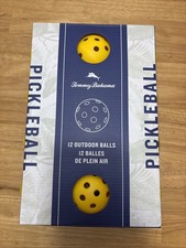 TOMMY BAHAMA 12 pk PICKLEBALL OUTDOOR BALLS 12 PACK NEW