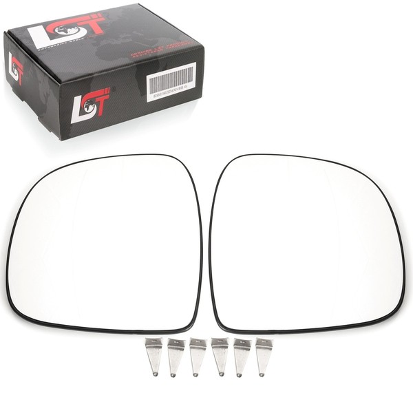 2X Seitenspiegel Glas Links Rechts AsphäRisch FüR Mercedes-Benz Vito W639 04-09-image