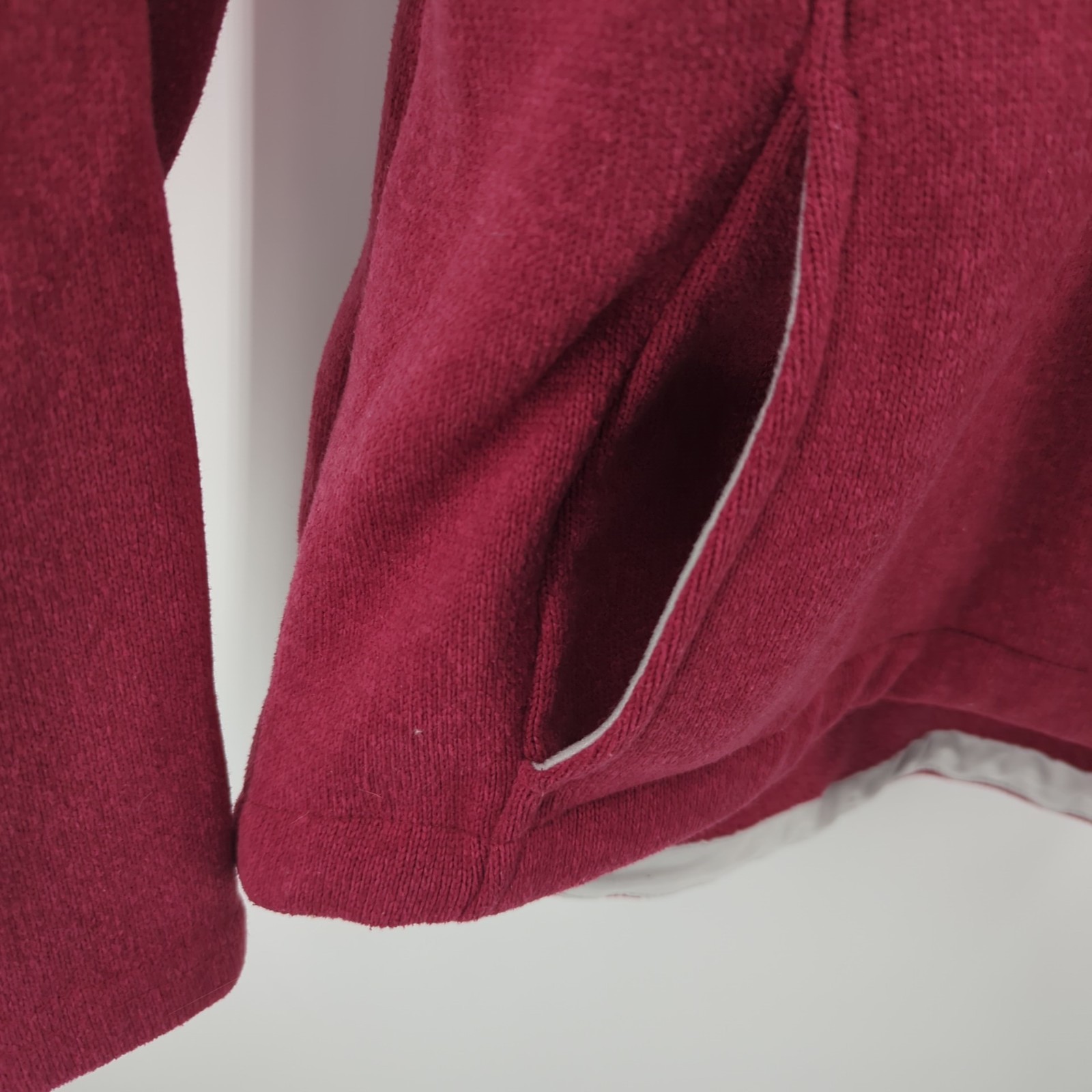 Peter Millar Mens Pullover Medium Red Warmth 1/4 … - image 5