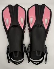 Snorkeling Fins Adjustable Swim Flippers Adult Diving Scuba Gear L/XL 8.5-11.5