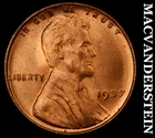 1937 Lincoln Cent- Red- Choice Gem Brilliant Uncirculated++++ Luster #J7496