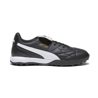 PUMA King Top Turf Soccer Mens Black Sneakers Athletic Shoes 10741701
