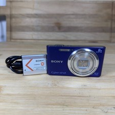 SONY DSC-W730 Purple Digital Camera 8x Zoom 16.1MP