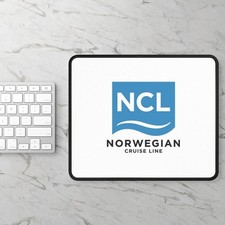Norwegian Cruise Line Gaming Mouse Pad  Cruise Line Emblem
