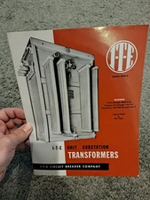 I-T-E Circuit Breaker Company Unit Substation Transformers Sales Brochure