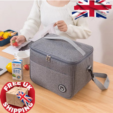 insulated Lunch Bag Large Capacity Waterproof Thermal Cooler Hand-held Shoulder