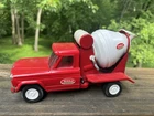 Vintage 1960s TONKA Cement Mixer Truck Pressed Steel Toy-Mound Minn. 9"-52110
