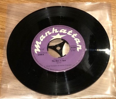 Lionel Hampton - The Mess Is Here / Boogie Woogie | Vinyl-Single | Manhattan