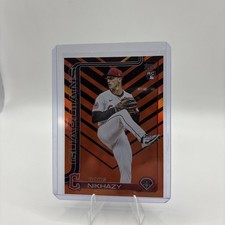 2025 UPDATE DOUG NIKHAZY US44 HOLIDAY VARIATION SP ROOKIE CARD GUARDIANS