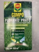 Floranid® Prato Compo 3 kg A LENTA CESSIONE PER TAPPETI ERBOSI 100 GIORNI DURATA