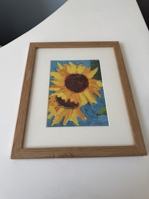 Sunflowers for Hope & Joy (Mini-Frame) by David Hockney | eBay UK