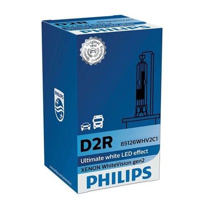   D2R 85V 35W P32d-3 WhiteVision Gen2 5000K Xenon Effect 1pc Philips  