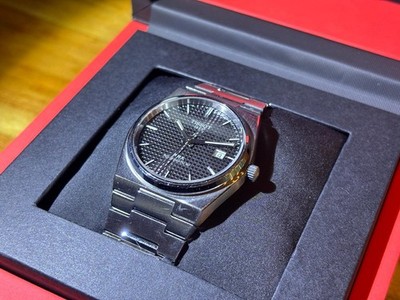 Tissot PRX Powermatic 80 40mm Schwarzes Zifferblatt Edelstahl Guter Zustand 