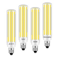 E11 15W Mini Candelabra Base E11 Bulbs Updated 1500LM Bright for Chandeliers,...