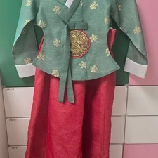 Girls Hanbok for Special Occasions, Sizes 8 and 5