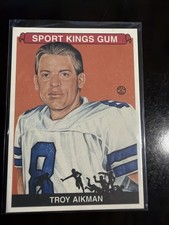 2007 Series A Sport Kings Base Card TROY AIKMAN #1