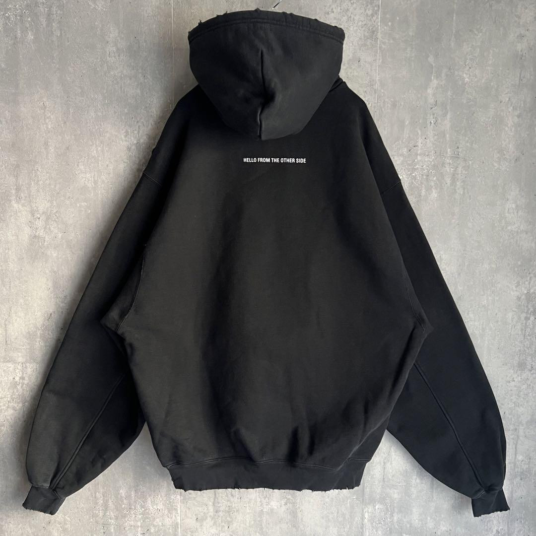 Balenciaga Black Alian Sport Hoodie Xxs | eBay 