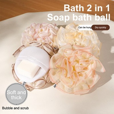 Seifenschaum-Netz-Saver-Tasche-Suds Bubbles Maker-Hautpflege-Bad-Bubble-Mesh
