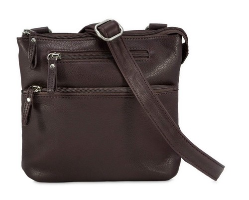 Osgoode Marley tracolla piccola da viaggio in pelle 7002 - Foto 10 di 15