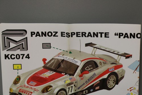 Panoz Elan Esperante LM ́05 #77 1:43 Provence Miniatures KC074 Kit non costruito - Foto 4 di 12