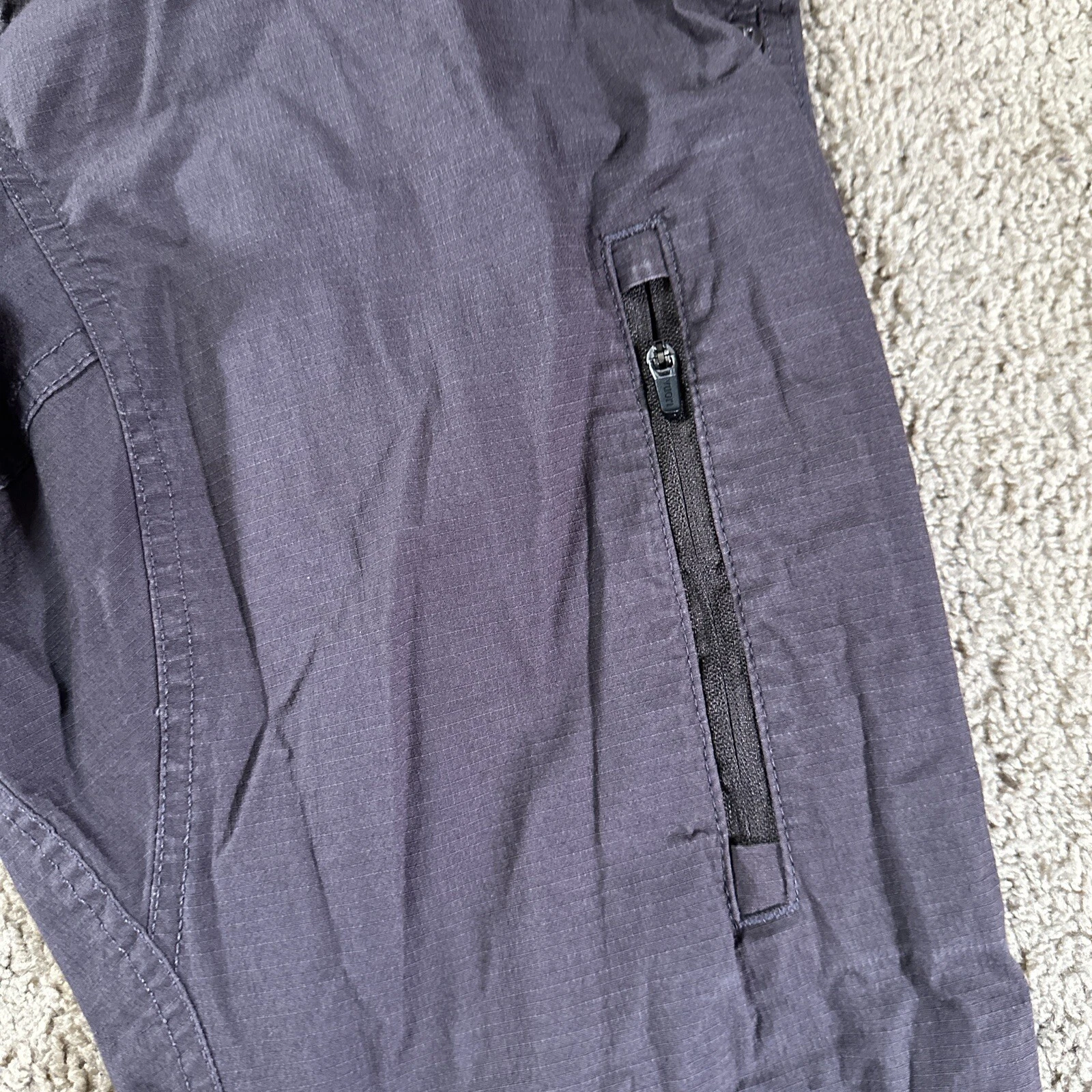 vuori ripstop zipped pockets drawstring outdoors pants