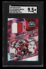 Keyshawn Johnson /25 Spectra Championship Jersey Patch Football Card SGC 9.5