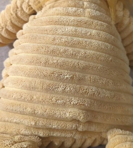 Jellycat Cord braun Löwe Tier Plüschtier sitzend goldene Haare Schwanz EUC - Bild 2 von 7