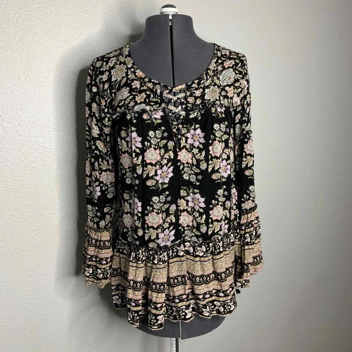 American eagle peasant top cheap