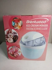 Brentwood Electric Ice Cream Maker Model Ts- 1410bl, Electric Ice Cream Maker 1