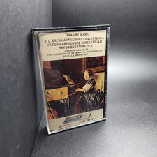 Bach/Haydn Harpsichord Concertos - Malcolm, Marriner Cassette Cassette, 1978 