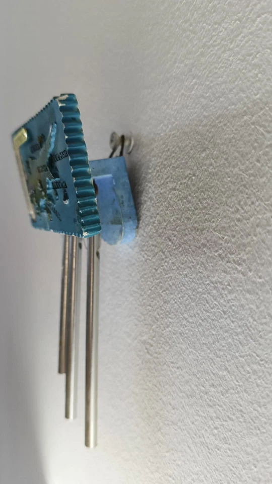 Vintage Ceramic Art Painting Decorate Refrigerator Magnets Souvenir Cyprus Bell - Image 2 of 3