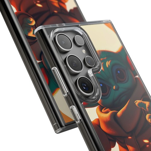 Cute Baby Yoda Clear Phone Case, Mandalorian Gift, Star Wars Case, Geeky Phone - Picture 93 of 124