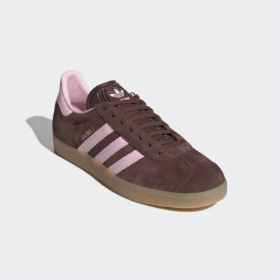Adidas Gazelle - Brown Pink / JH5666 / Mens Shoes Sneakers