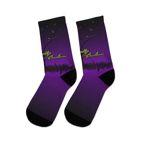 Community Culture Midnight Stars Eco- Friendly Crew Socks - Picture 5 of 7