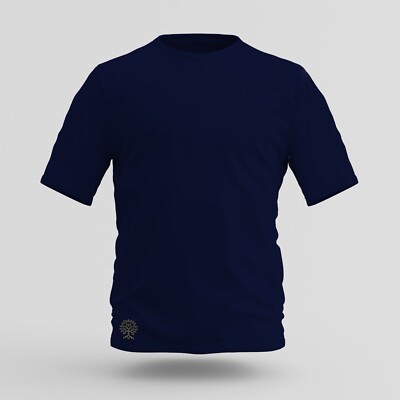 Peruvian Eco Roots Men's, Short Sleeve, Crew Neck, Pima Cotton Jersey T-Shirt