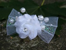 Wedding Hairpins, Hair Accessories, Hairpin with flower andb pearls