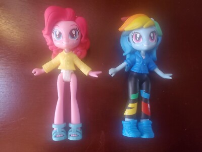 My Little Pony Equestria Girls Fashion Squad Singles Pinkie Pie & Rainbow Dash 