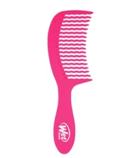 NEW Wet Brush Detangling Comb for Evenly Distribute Hair Pink