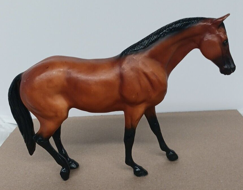Breyer Model Horses Vintage Bay Sire Rugged Lark Quarter Horse #450 - Picture 2 of 9