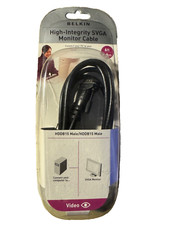 Belkin High Integrity SVGA Monitor Cable. Connect Pc To SVGA Monitor. 6ft. New