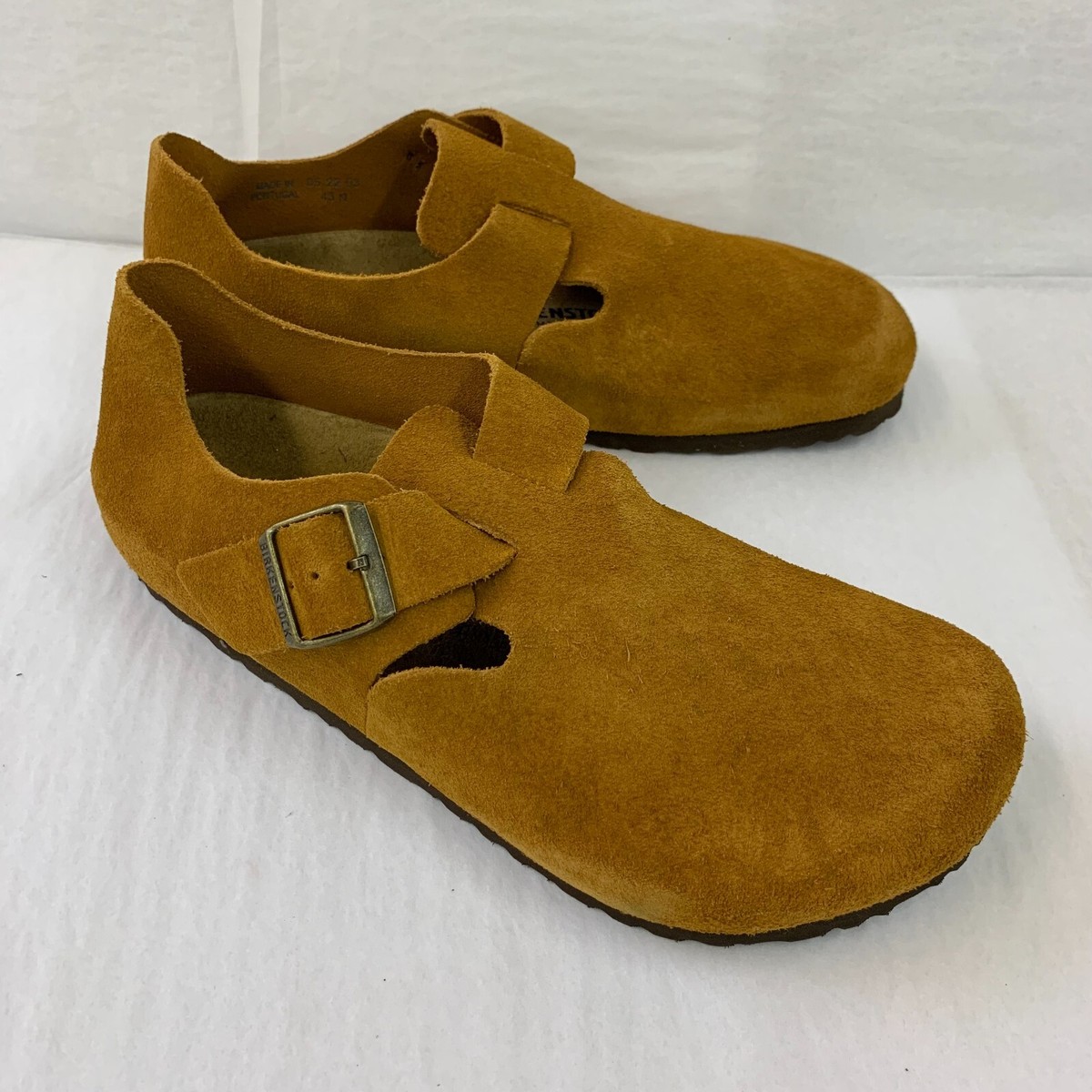 【新品未使用】BIRKENSTOCK LONDON 37（23.5〜24cm） Cannes Natural Leather Black | BIRKENSTOCK