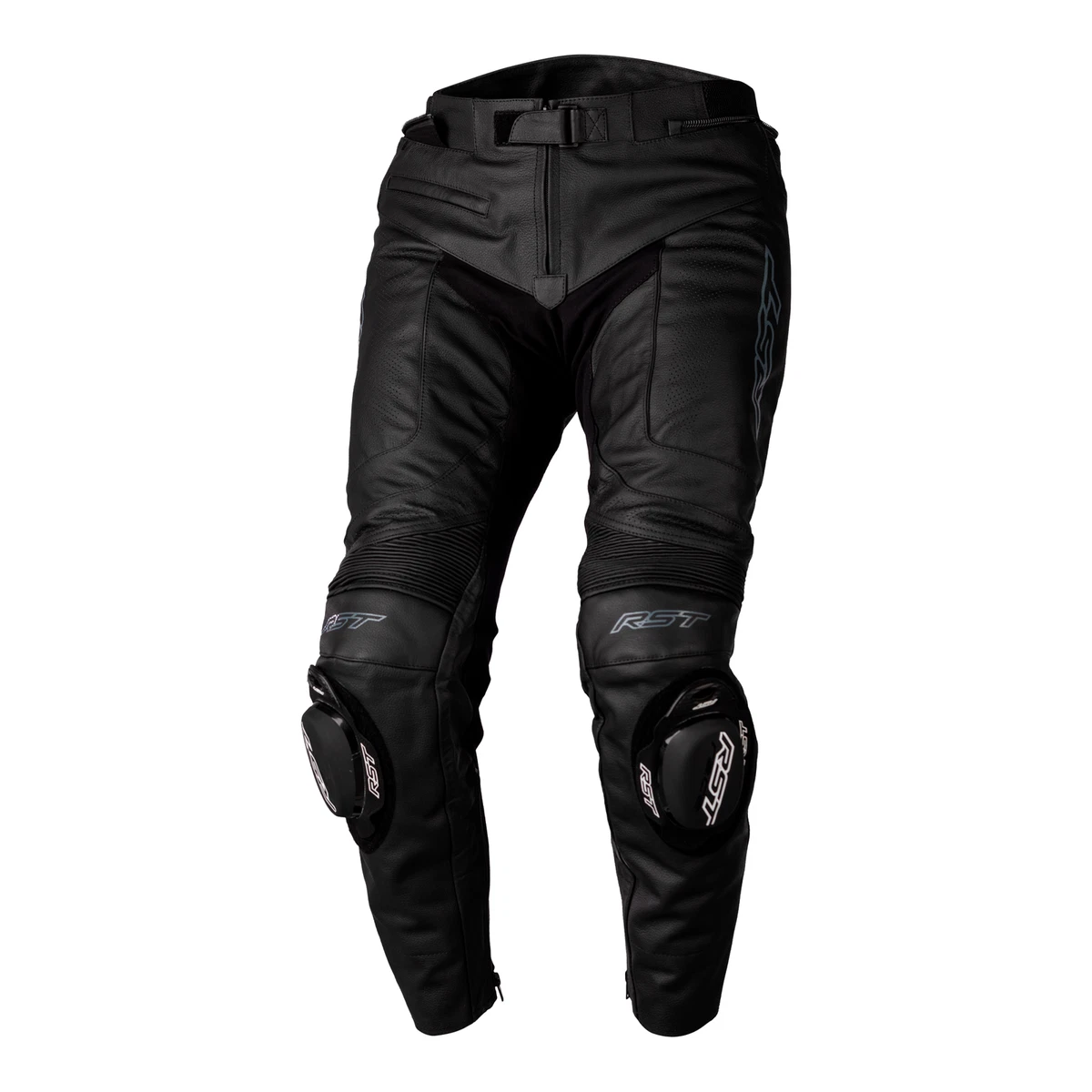 Leather motorcycle trousers short best sale leg
